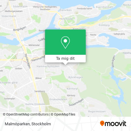 Malmöparken karta