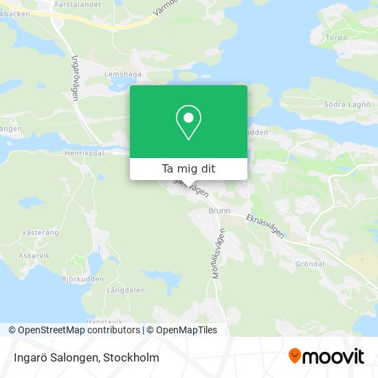 Ingarö Salongen karta