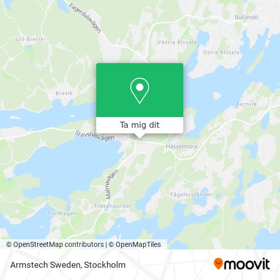 Armstech Sweden karta