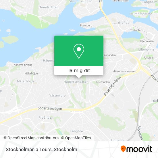 Stockholmania Tours karta