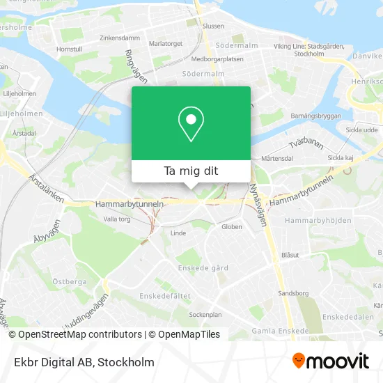 Ekbr Digital AB karta