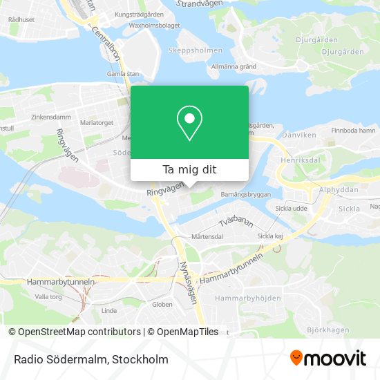 Radio Södermalm karta