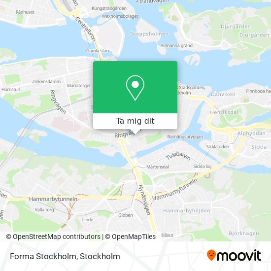 Forma Stockholm karta