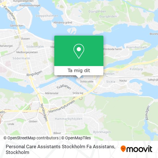 Personal Care Assistants Stockholm Fa Assistans karta