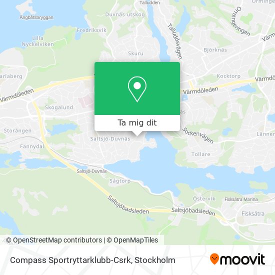Compass Sportryttarklubb-Csrk karta