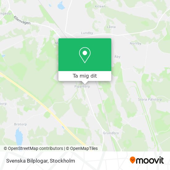 Svenska Bilplogar karta