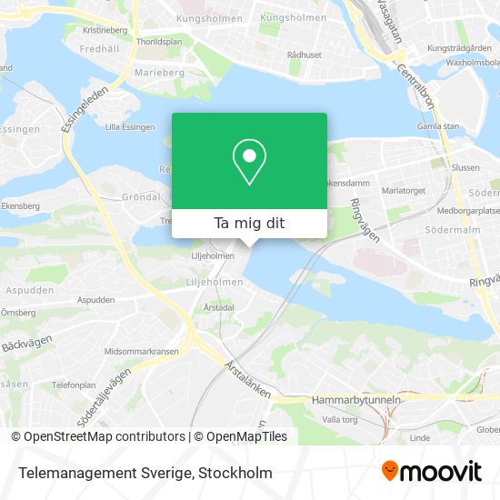 Telemanagement Sverige karta