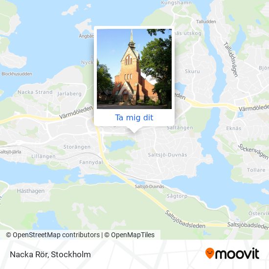 Nacka Rör karta