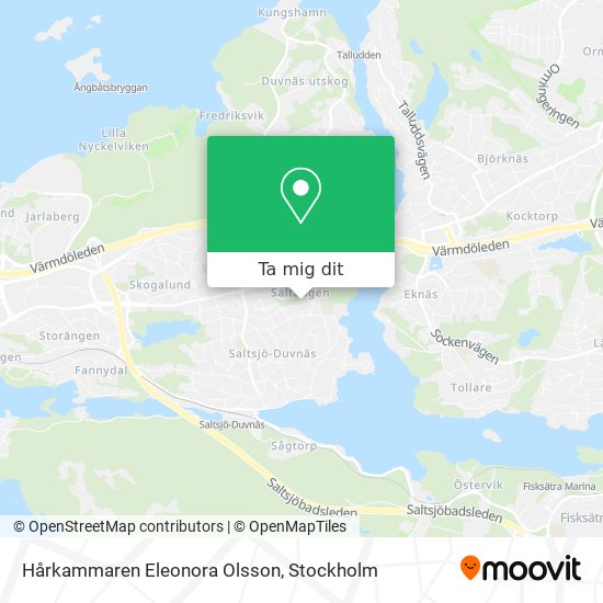 Hårkammaren Eleonora Olsson karta