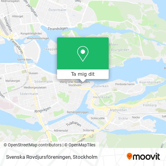 Svenska Rovdjursföreningen karta