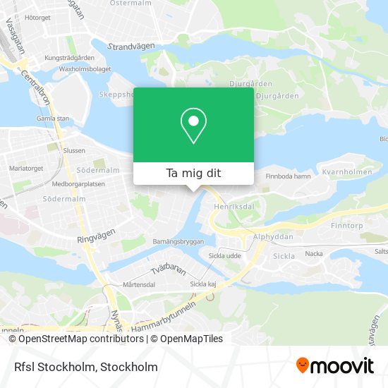 Rfsl Stockholm karta