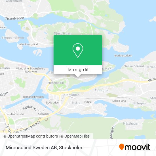 Microsound Sweden AB karta