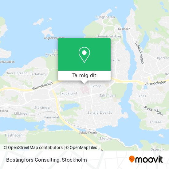 Bosångfors Consulting karta