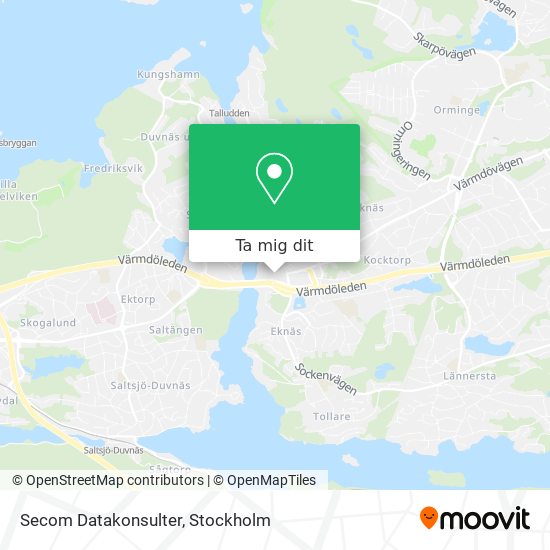 Secom Datakonsulter karta
