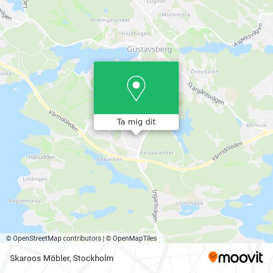 Skaroos Möbler karta