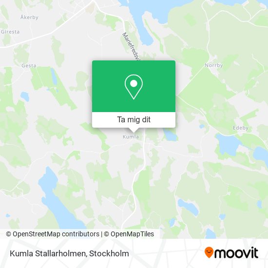 Kumla Stallarholmen karta