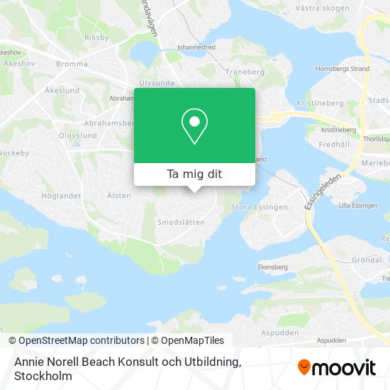 Annie Norell Beach Konsult och Utbildning karta