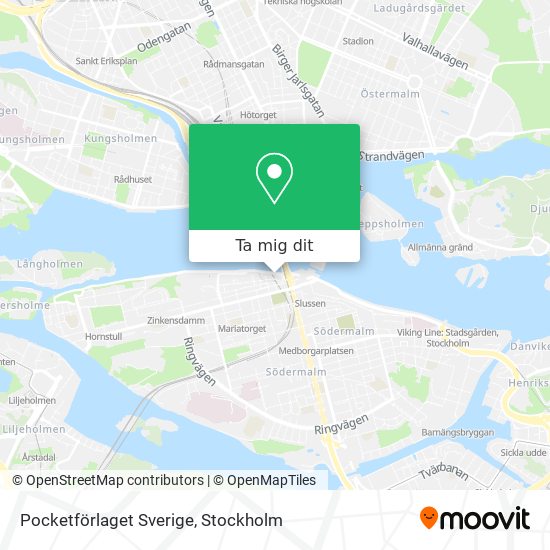 Pocketförlaget Sverige karta