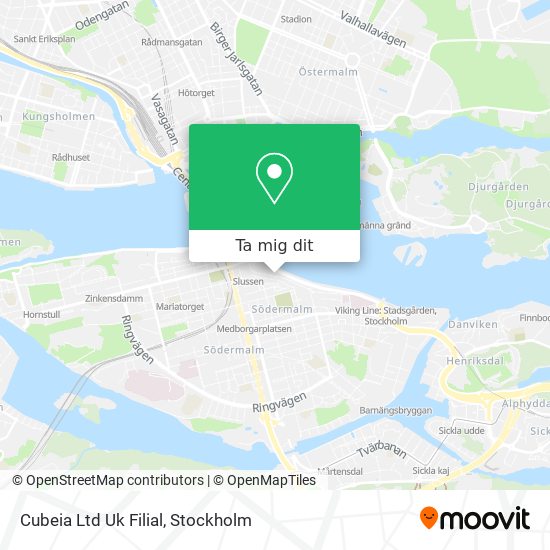 Cubeia Ltd Uk Filial karta