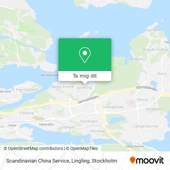 Scandinavian China Service, Lingling karta