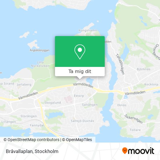 Bråvallaplan karta