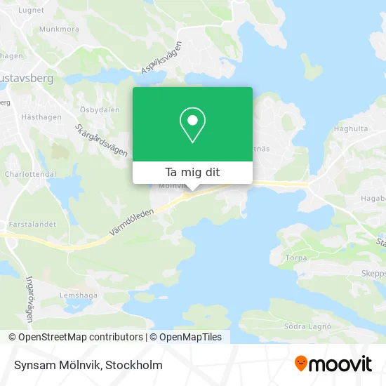 Synsam Mölnvik karta