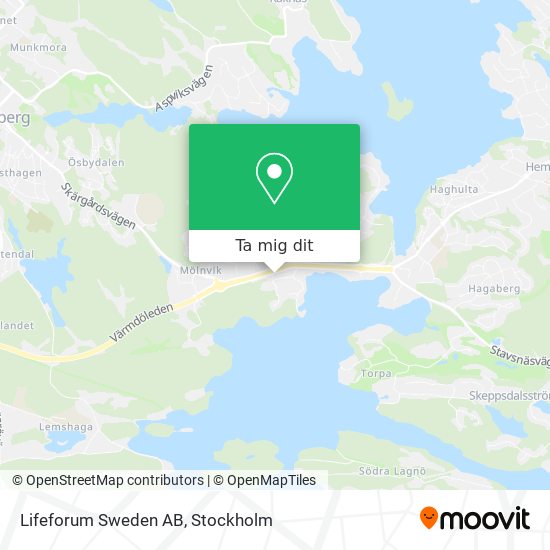 Lifeforum Sweden AB karta