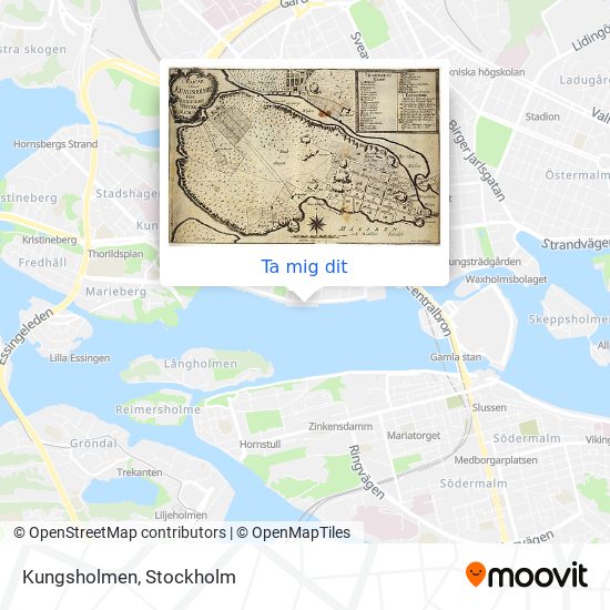 Kungsholmen karta