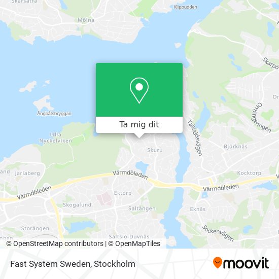 Fast System Sweden karta