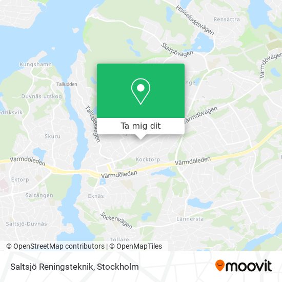 Saltsjö Reningsteknik karta