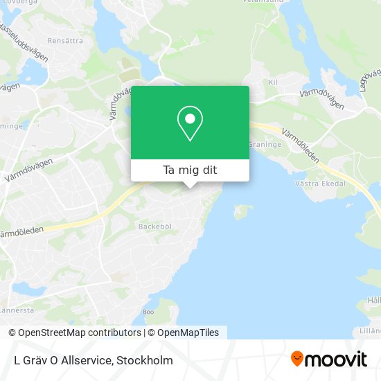 L Gräv O Allservice karta
