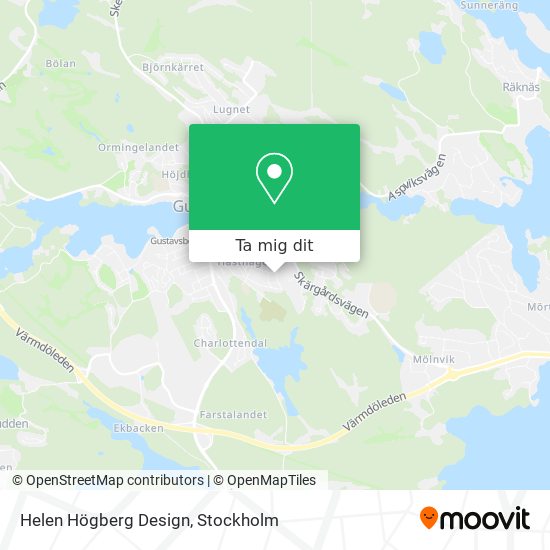 Helen Högberg Design karta