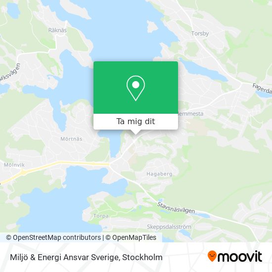 Miljö & Energi Ansvar Sverige karta
