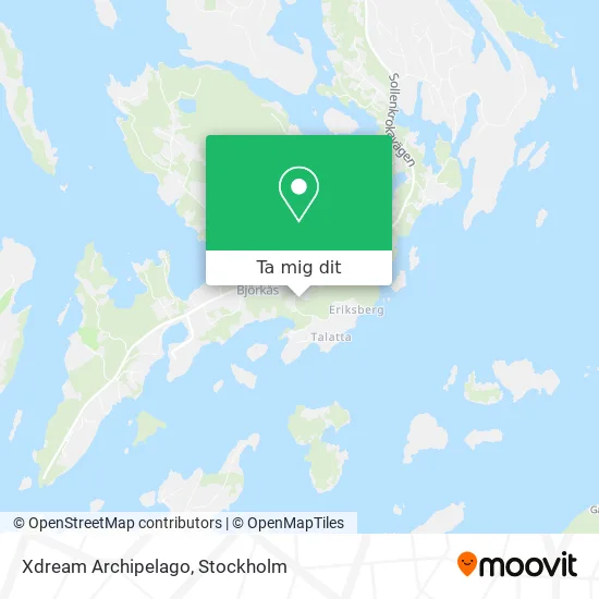 Xdream Archipelago karta