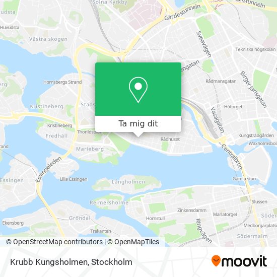 Krubb Kungsholmen karta