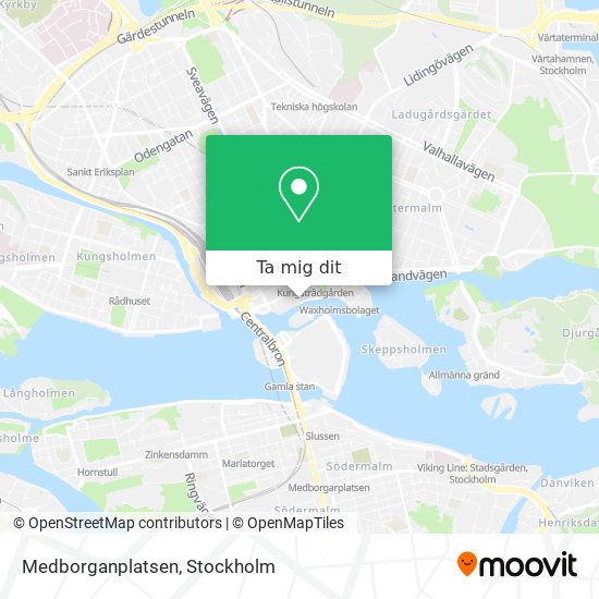 Medborganplatsen karta