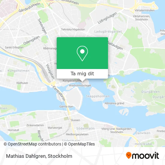 Mathias Dahlgren karta