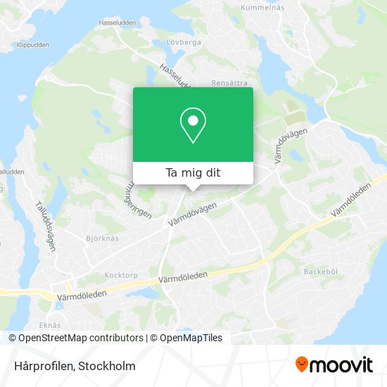 Hårprofilen karta