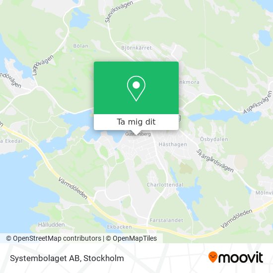 Systembolaget AB karta