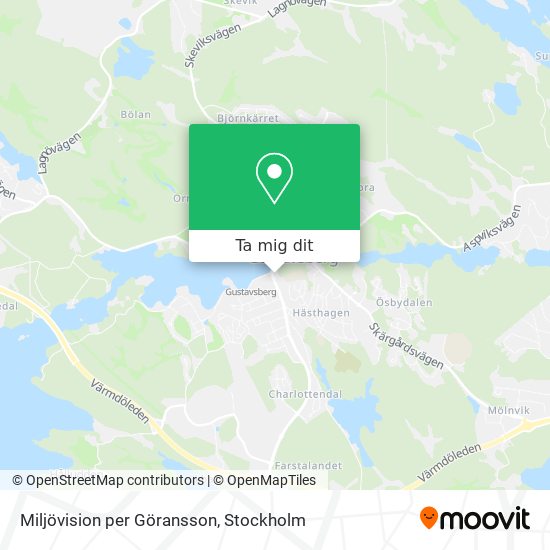 Miljövision per Göransson karta