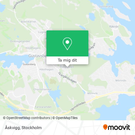 Åskvigg karta