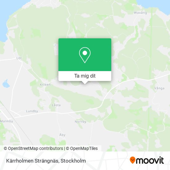 Kärrholmen Strängnäs karta