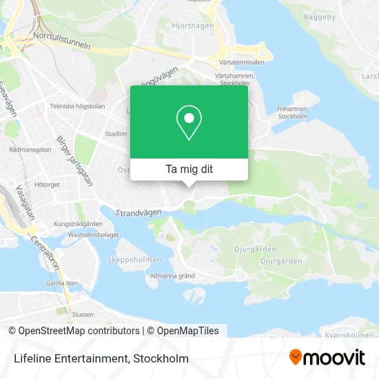 Lifeline Entertainment karta