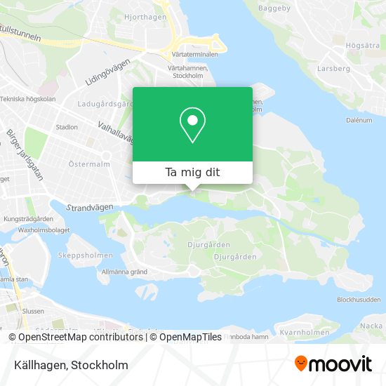 Källhagen karta