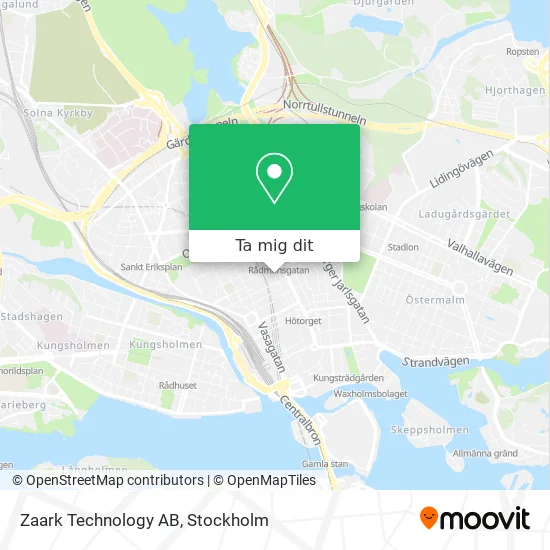 Zaark Technology AB karta