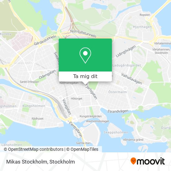 Mikas Stockholm karta