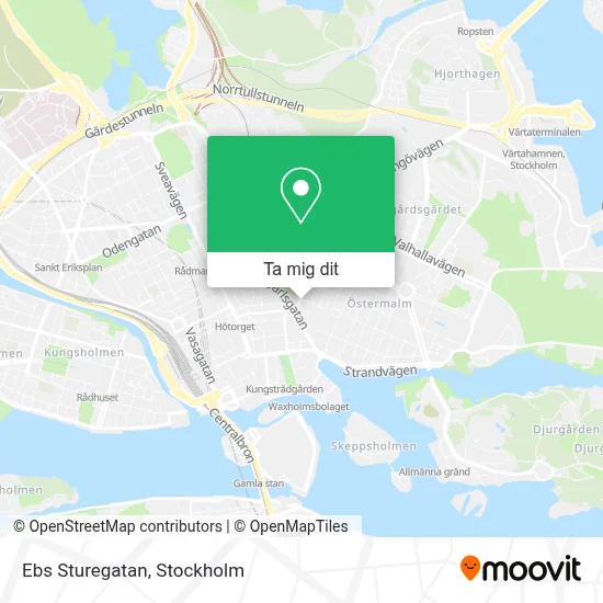 Ebs Sturegatan karta