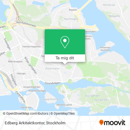 Edberg Arkitektkontor karta