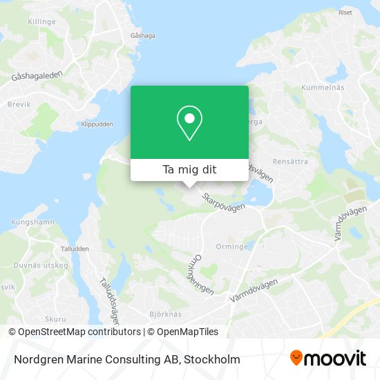 Nordgren Marine Consulting AB karta