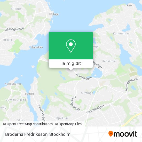 Bröderna Fredriksson karta